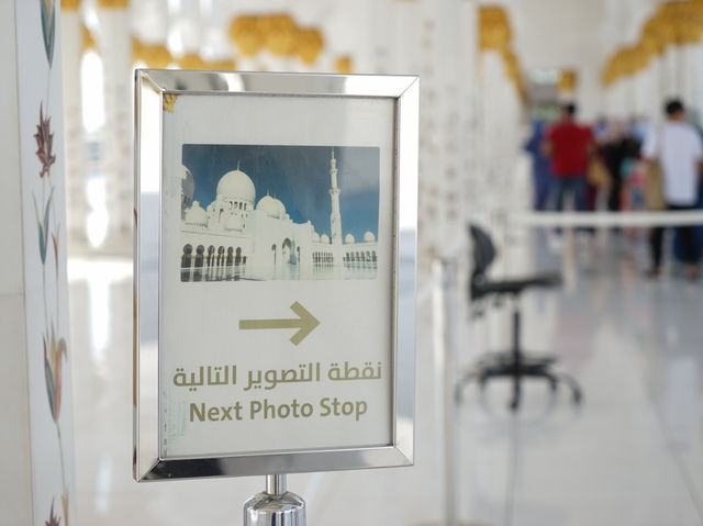 Majestic Experience at Sheikh Zayed Grand Mosque