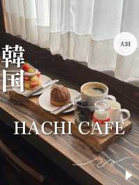 韓国【大田】ハチカフェ
