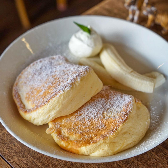 Fluffy Pancakes at Matsugamine Coffee Building☕️