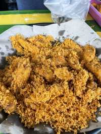 Local snacks look simple but superb appetizing