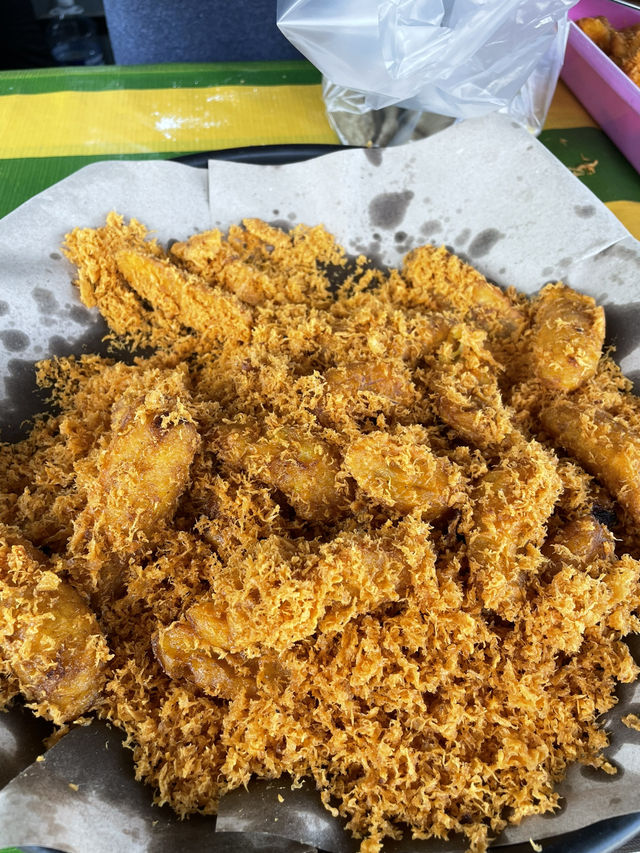 Local snacks look simple but superb appetizing