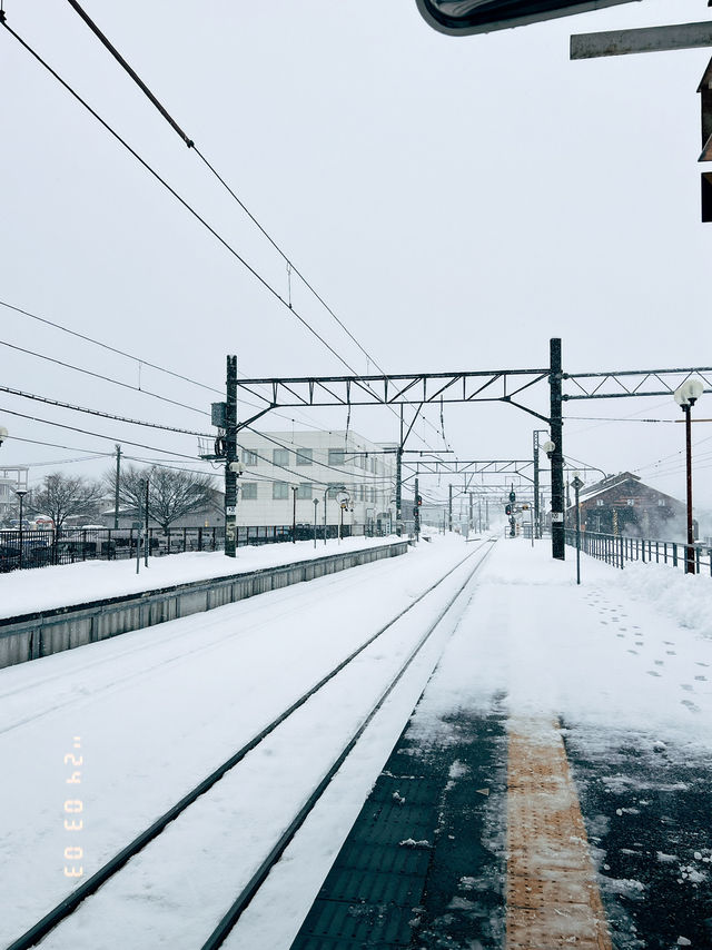 新庄站小旅行：搭陸羽東線前往鳴子溫泉