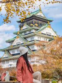 大阪城公園的秘道❤️‍🔥大阪行程攻略🥰