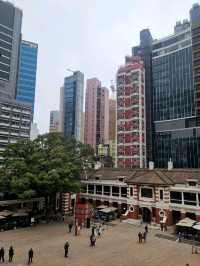 빌딩숲 사이에 휴식공간 : Parade Ground(檢閱廣場)🇭🇰