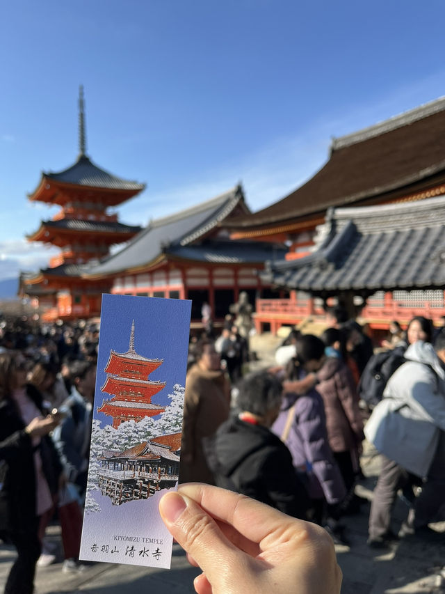 京都地標～清水寺「喝口名泉 願望實現！」