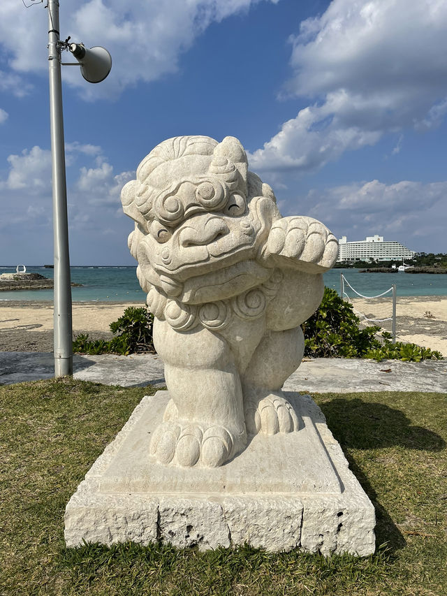 【沖縄】恩納村 写真映えスポットのある村営ビーチ