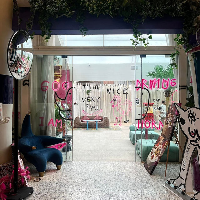 ร้านอาหารที่เก๋กรุบให้ฟีลเหมือนหลุดไปในart gallery