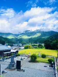 Scenic Views of the Train Ride from Tokyo to Fujiyoshida with Mount Fuji 