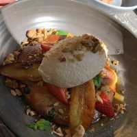 Pricey brunch but very good taste