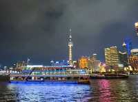 美麗的上海外灘夜景