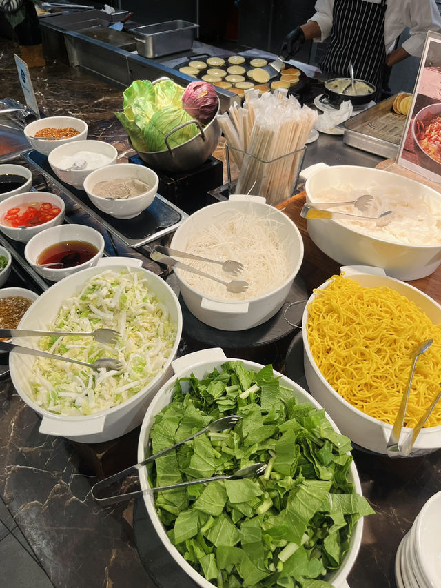 조식 뷔페가 있는 리조트