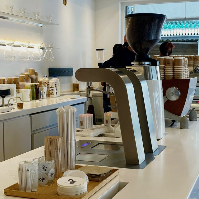 Perfect Brews at % Arabica SG