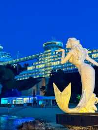 Beautiful Mermaid Statue near Sun Cruise Resort
