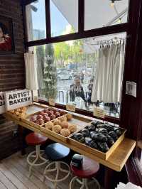 Spring Lunch on the Terrace at Artist Bakery in Seoul