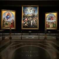 🎨✨ "A Brush with Divinity: One Heavenly Day in the Vatican Museums’ Courtyard