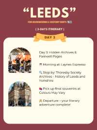 Leeds 3-days itinerary 