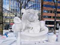 Sapporo Snow Festival: A Magical City of Snow and Lights in February!