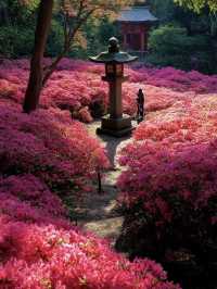 🌸April–May Azalea Season in Japan | Dreamy Hidden Flower Spots