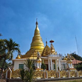 Beautiful Thai Yai architecture temple in Phayao