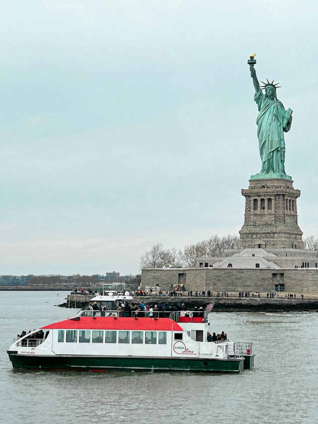 Absolutely worth taking the trip to Liberty Island NYC