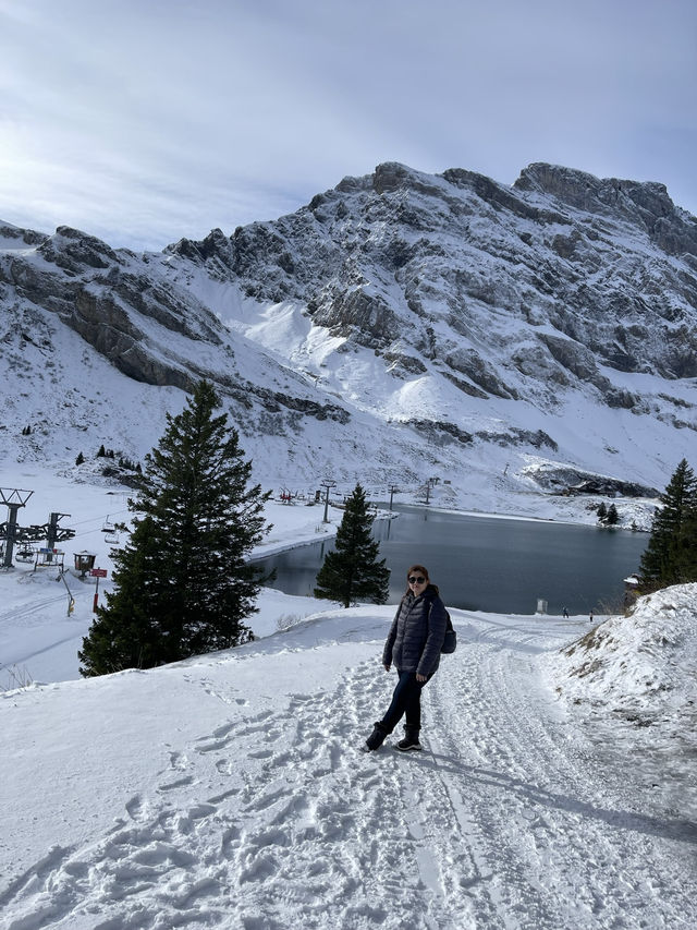 Here’s a vivid snapshot of a **magical moment at Mount Titlis**, blending awe, adventure, and alpine