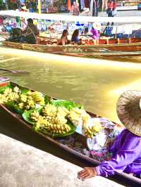 入場無料で楽しめる！本場タイの水上マーケットで非日常体験🚤🌞🇹🇭