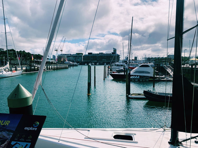 📍Auckland, New Zealand 🇳🇿 奧克蘭，一座可以讓你邊喝咖啡邊登火山、早上看港口帆船、晚上吃移動餐車的城市。✨