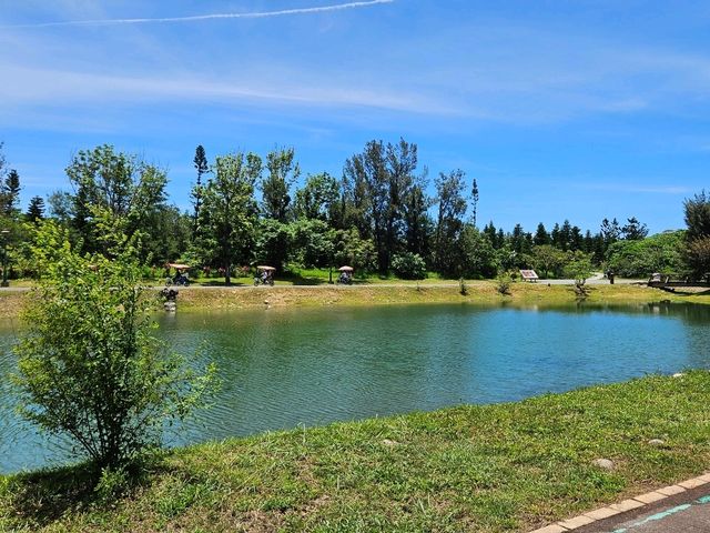 恍如仙境的台東森林公園琵琶湖