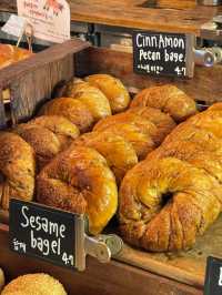 The best bagel in Seoul! : London Bagel Museum