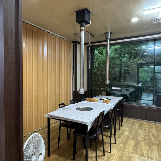강원도 원주 뽕잎밥 맛집 섬강한우촌