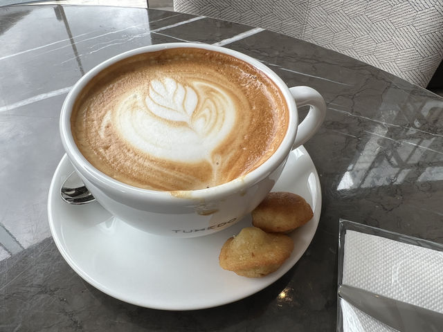 ☕️ A Quiet Touch of Class – Coffee & Pastries at Tuxedo Espresso Bar