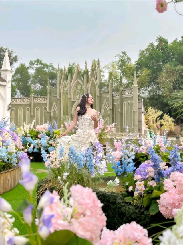 Khu vườn ngập tràn hoa xinh thơ mộng bên Sông mới toanh tại q2 🌷🌸💐