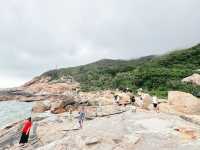 **🌊 汕頭南澳島｜隱藏版地質奇觀「田仔地質公園」免費打卡！海浪與億年礁石的震撼對話**  