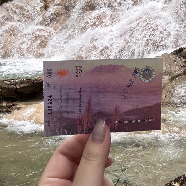 น้ำตกหินปูนในเชียงดาว 💦