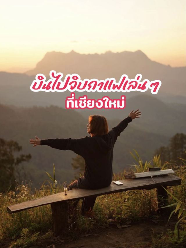 บินไปจิบกาแฟเล่นๆ ที่เชียงใหม่
