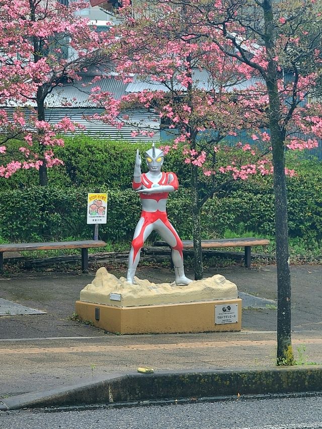 울트라맨이 함께하는 일본소도시 스카가와~!