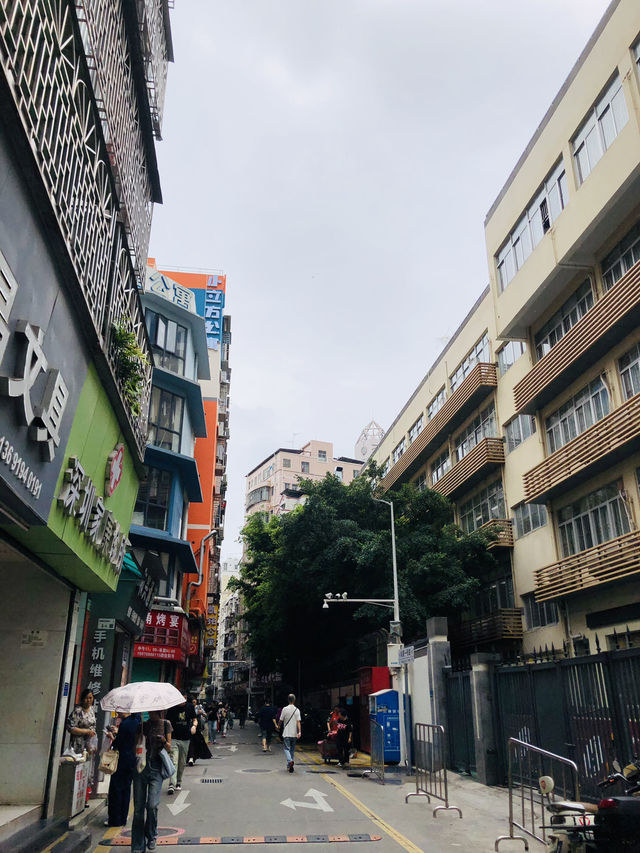 具有特色的一條村就是崗廈村🥳🥳🥳