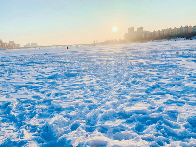 Winter do come true in Harbin 😍⛄