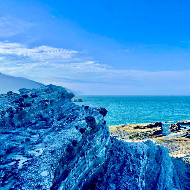 有種旅行叫幸福～日暮西山的石梯坪看海