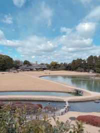 岡山後樂園🇯🇵！日本三大庭園之一！📸 靚爆！