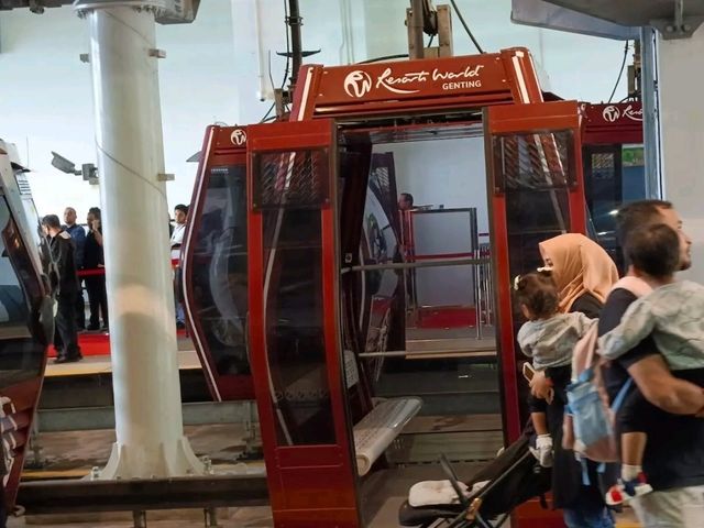 Scenic Cloud Views on the Awana SkyWay Cable Car