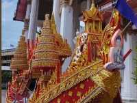 Visit the Majestic Reclining Buddha at Wat Hat Yai Nai