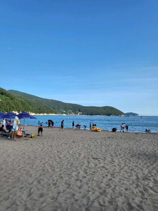 여름휴가 즐기기 좋은 거제 와현해수욕장🏖