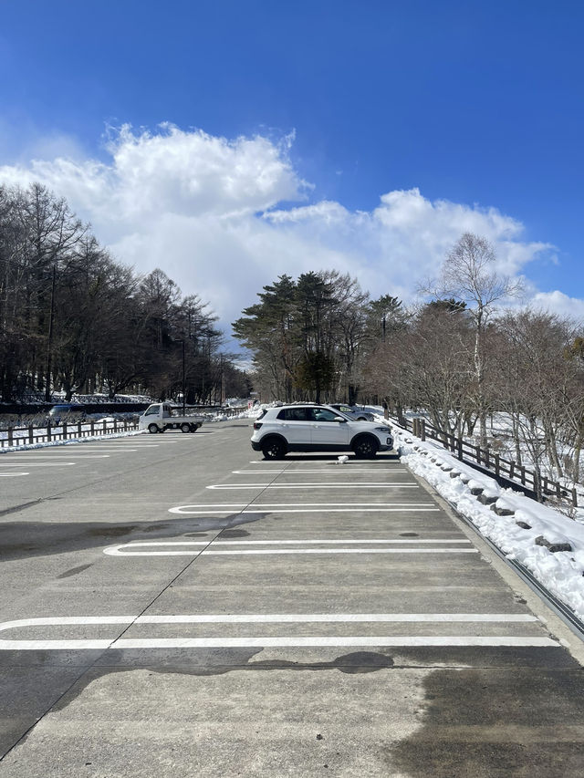Road to Lake Yamanaka ❄️