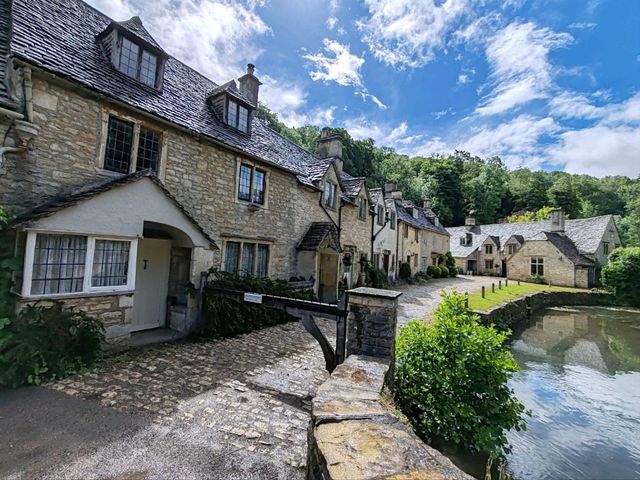 The Enchanting Water Lane of Castle Combe, Cotswolds