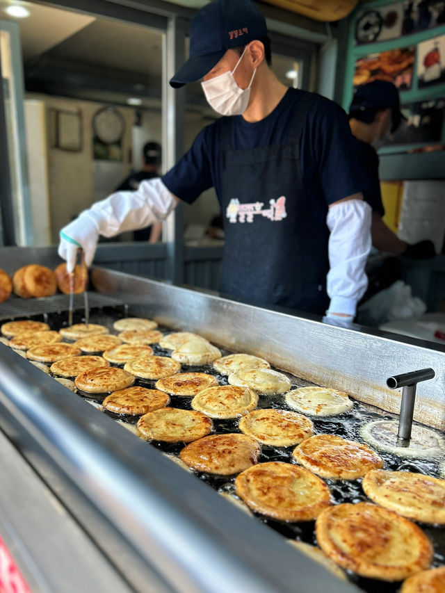 🇰🇷清州✈️排隊人氣特產糖餅쫄쫄호떡