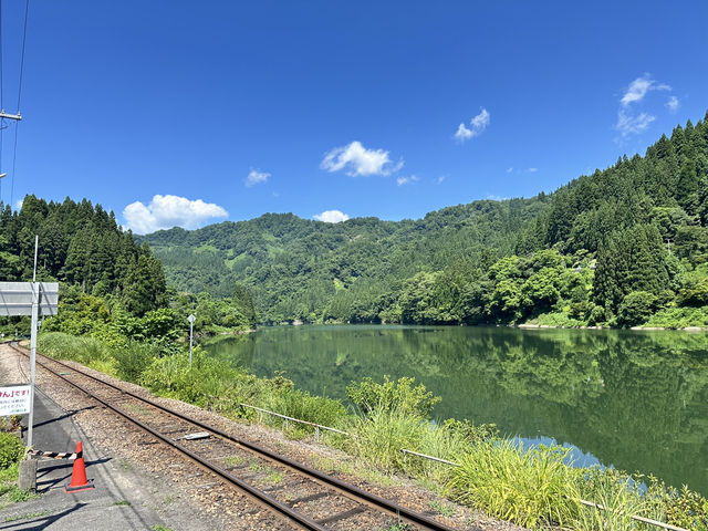 只見線鐵道🚞沿途如畫般的風景