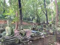 เที่ยว “วัดอุโมงค์” ฟิลฤดูฝน เขียวชื่นใจ