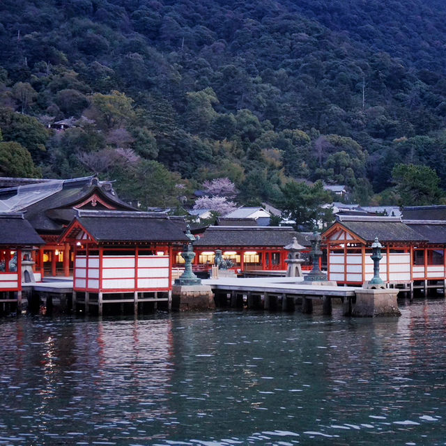 廣島海上奇景：嚴島神社的潮汐之美與歷史韻味