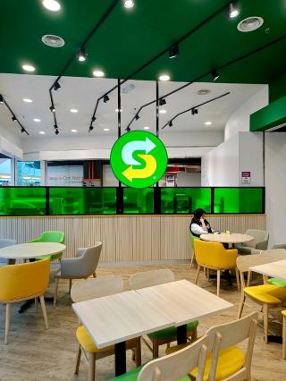 檳城機場的Subway